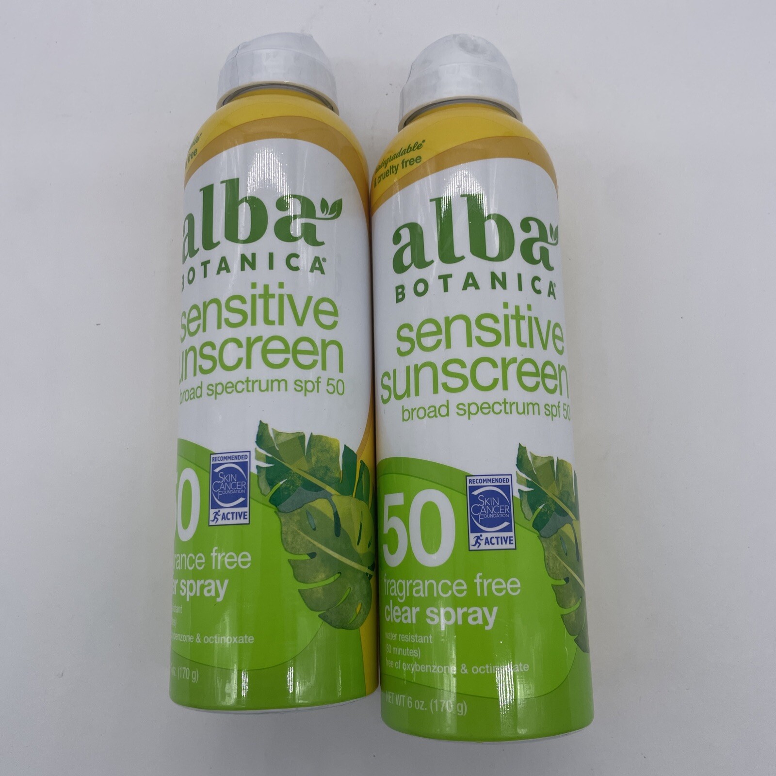 alba sensitive sunscreen spray