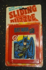  Vintage 1978 Batman and Superman Slide Puzzles
