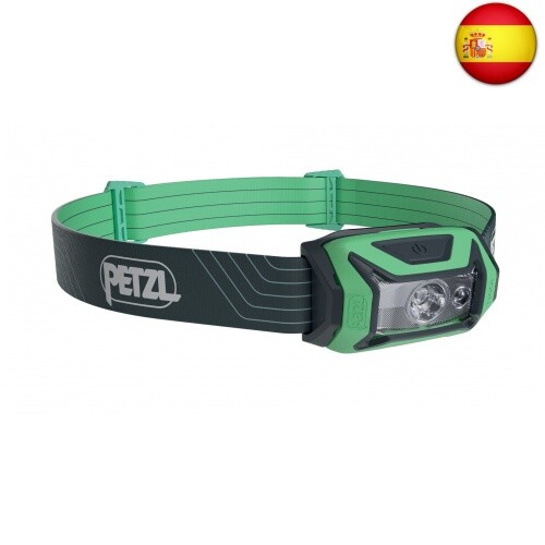 PETZL Linterna TIKKA v2 - Unisex, Verde, Talla Única