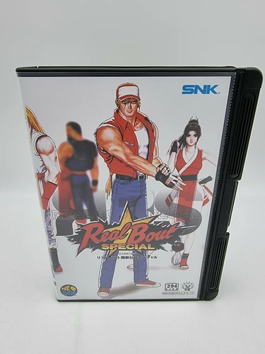 SNK Real Bout Special SNAP LOCK Case With Insert Neo Geo AES New
