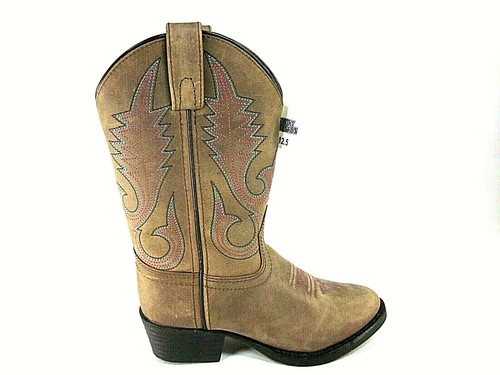 Smoky Mountain Annie Western Brown Pre-School Boots US Size 12.5 - Picture 3 of 7