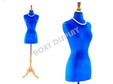 Female Size 2-4 Jersey Form Mannequin Dress Form JF-F2/4W-BLUE BS-01NX