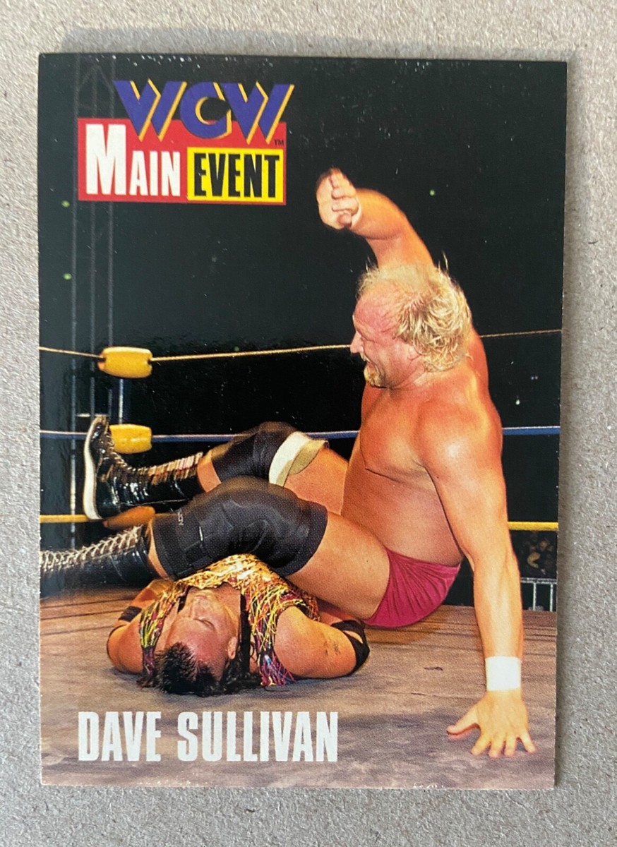 WCW DAVE SULLIVAN MAIN EVENT CARDZ WRESTLING TRADING CARD 34 WWF