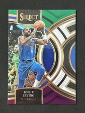 2023-24 Panini Select Kyrie Irving Premier Level Green White Purple Prizm #180