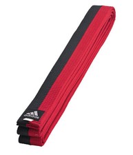 adidas Gürtel schwarz/rot Poomsae Taekwondo - Poom Belt Tae-Kwon-Do