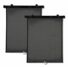 GO by Goldbug Roller Shades from Sunlight  Heat Fit most Vehicles - 2 Pack