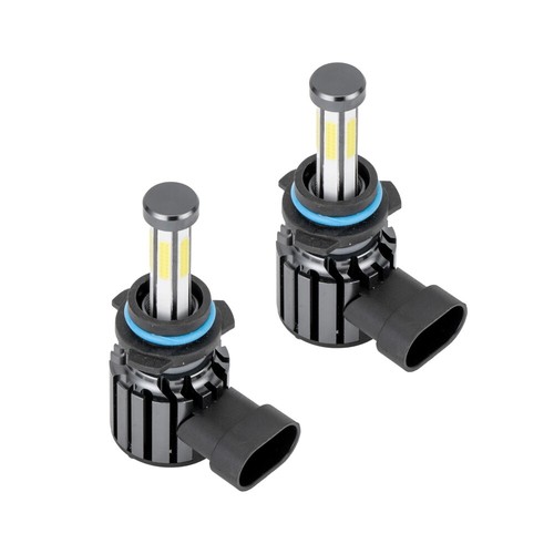 Kit de bombillas de faros LED 9006 HB4 6 lados haz bajo 6000K 1800000LM luces blancas 2X - Imagen 12 de 12