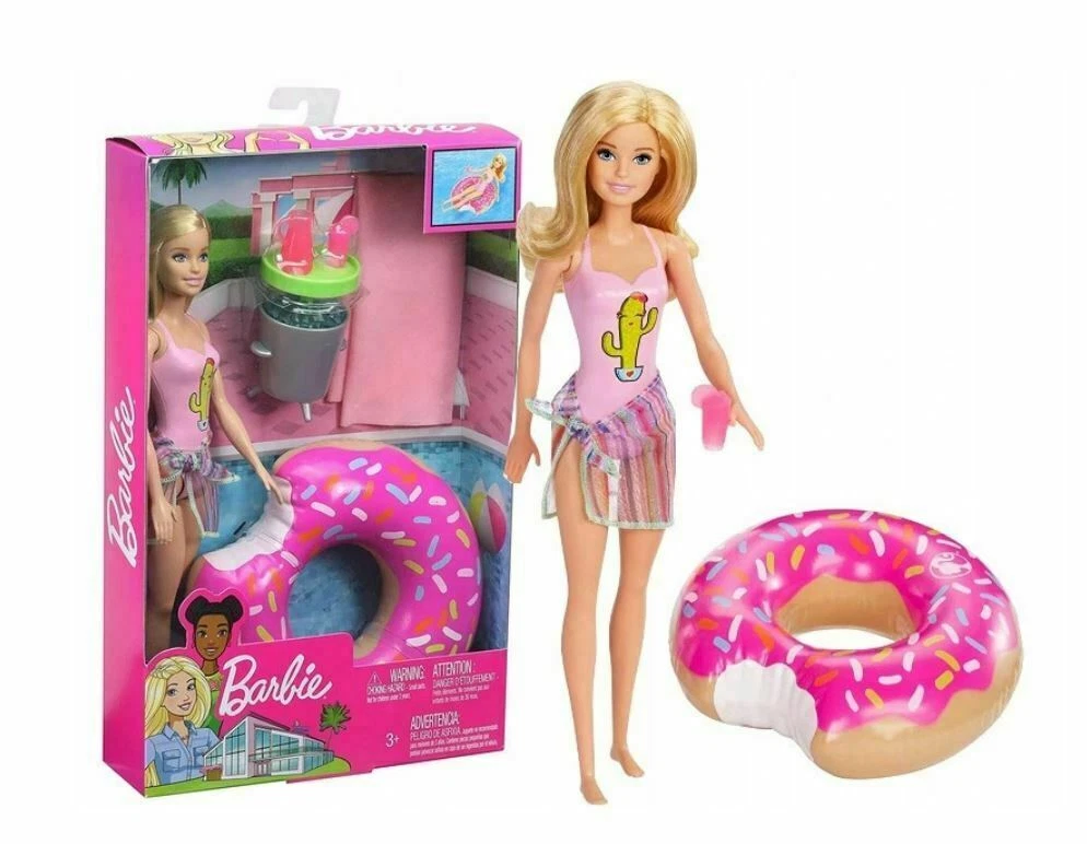 Poupée Barbie Rousse Sport et Accessoires