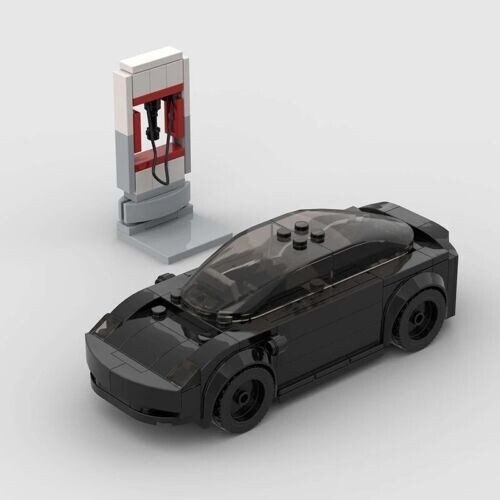 MOC LEGO Car: Tesla Model 3 - Photo 1 sur 4