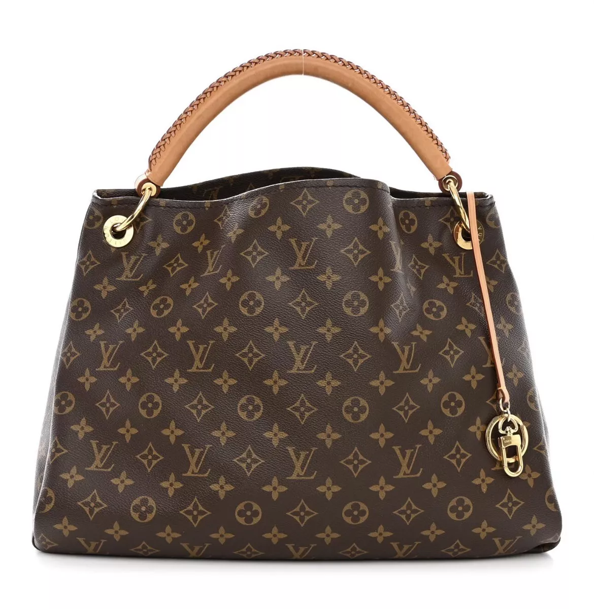 100 Authentic Louis Vuitton Artsy MM Monogram Canvas Shoulder Bag