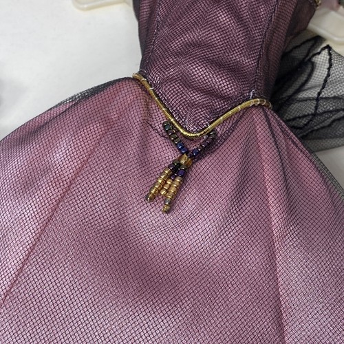 Franklin Mint Josephine Memoirs of the Original Gibson Girl Outfit Pink Black - Bild 5 von 10