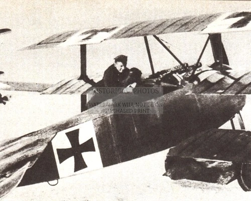 RED BARRON FIGHTER AIRCRAFT MANFRED RICHTHOFEN 1910 WW1 8X10 PHOTO