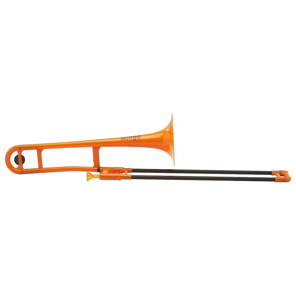 Trombón de plástico naranja pBone Foto 3 de 4