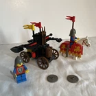 LEGO Castle Twin-Arm Launcher (6039) Vintage Castle 90s complete, shields broken
