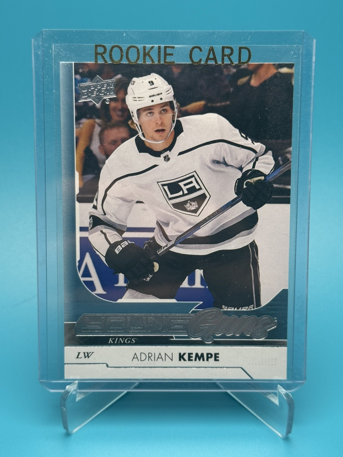 2017-18 Upper Deck Young Guns Adrian Kempe #210 Los Angeles Kings Rookie RC 