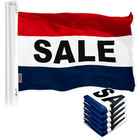 New ListingSale Sign Flag 3x5 Ft 5Pack Printed 150D Polyester