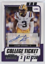 2021 Panini Contenders Draft Picks College Ticket JaCoby Stevens #227 Auto 14tz