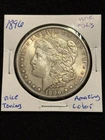 1896 $1 Morgan Silver Dollar UNC Uncirculated, Nice Toning, Amazing Color