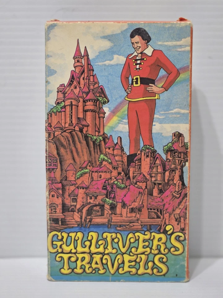Vintage Gulliver's Travels  VHS Video Tape Produced By Max Fleischer's