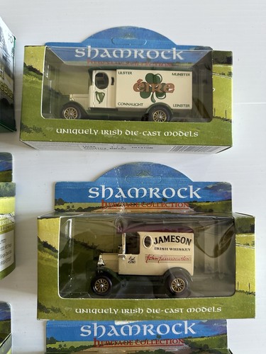NIB Shamrock Heritage Collection 43025 diecast Lot of 8 Great Britain - Afbeelding 2 van 9