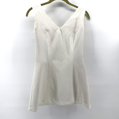 Vintage Wilson Tennis Dress Womens 8 White Jacquard Racket Mini Set Briefs