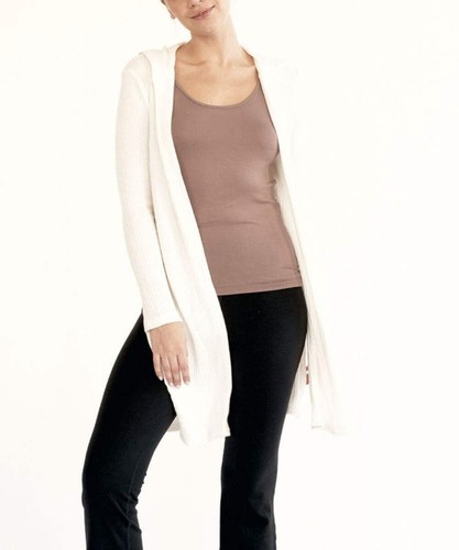 Cárdigan Fabina Bamboo Waffle Slim con Capucha - Imagen 11 de 24