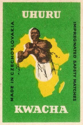   Uhuru 'Freedom' Vintage Style Poster - 24x36  - Iconic African Liberation