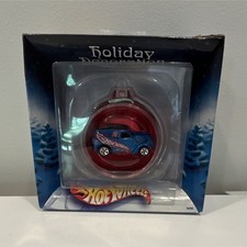 Hot Wheels Christmas Round Hanging Ornament R...