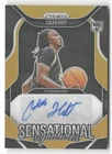 CALEB HOLT 2025-26 PRIZM SENSATIONAL SIGNATURE GOLD AUTO ROOKIE RC NIL /10 Q0014