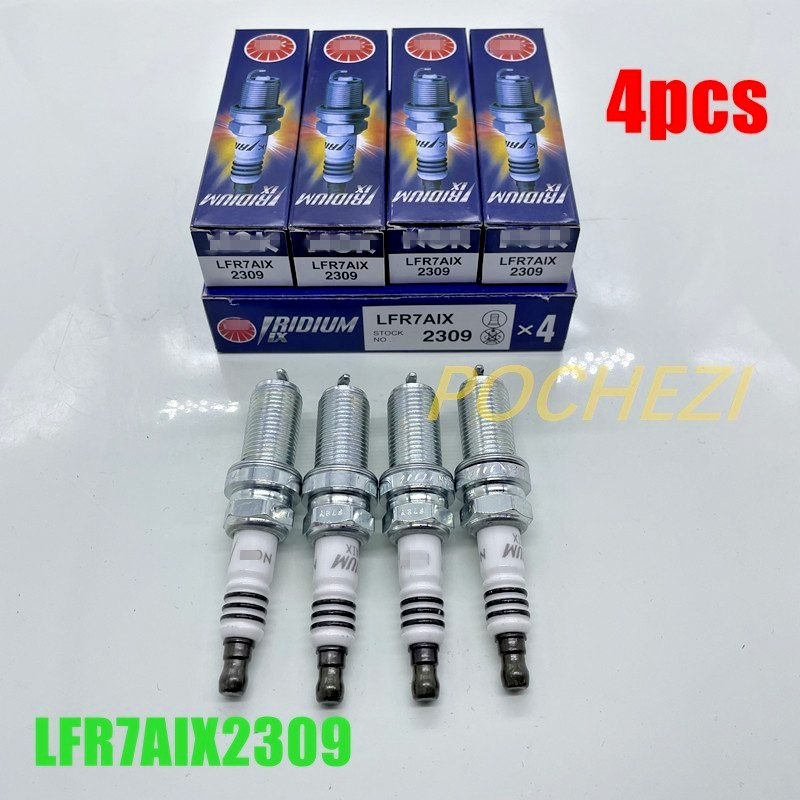 NEW 4pcs LFR7AIX 2309 Free shipping US  Iridium IX NGK Spark Plugs