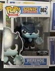 Funko Pop! Games Sonic Werehog #862 Hot Topic Exclusive Vinyl