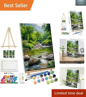 Luxury Paint by Number Kit for Adults - Wall Art Decor Gift for Beginners