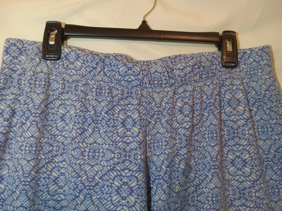Gilligan & Omalley Mujer XL Salón Pj Pantalones Capris Foto 4 de 4