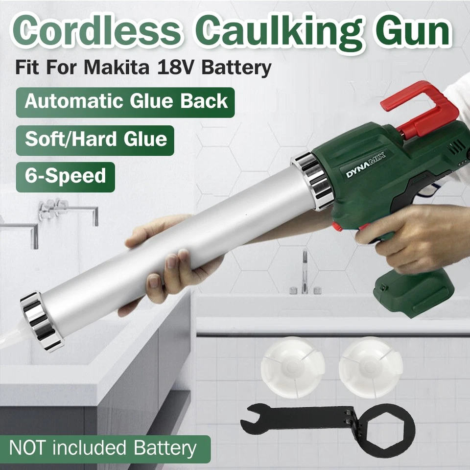 Cordless Caulking Gun Sealant Guns 300/600ML Silicon For Makita 18V Battery AU