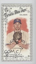 2014 Topps Allen & Ginter's Mini Black Bordered Steve Delabar #40 3f5