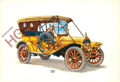 Ansichtskarte:;Oldtimer, unbekanntes Modell, 1910