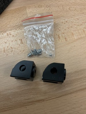 Puig - 20237N - Adjustable Rider Footpeg Mounts Aprilia / KTM