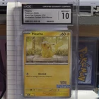 Pokemon TCG Pikachu Scarlet & Violet Promo 214 CGC 10 Illustration 60 HP