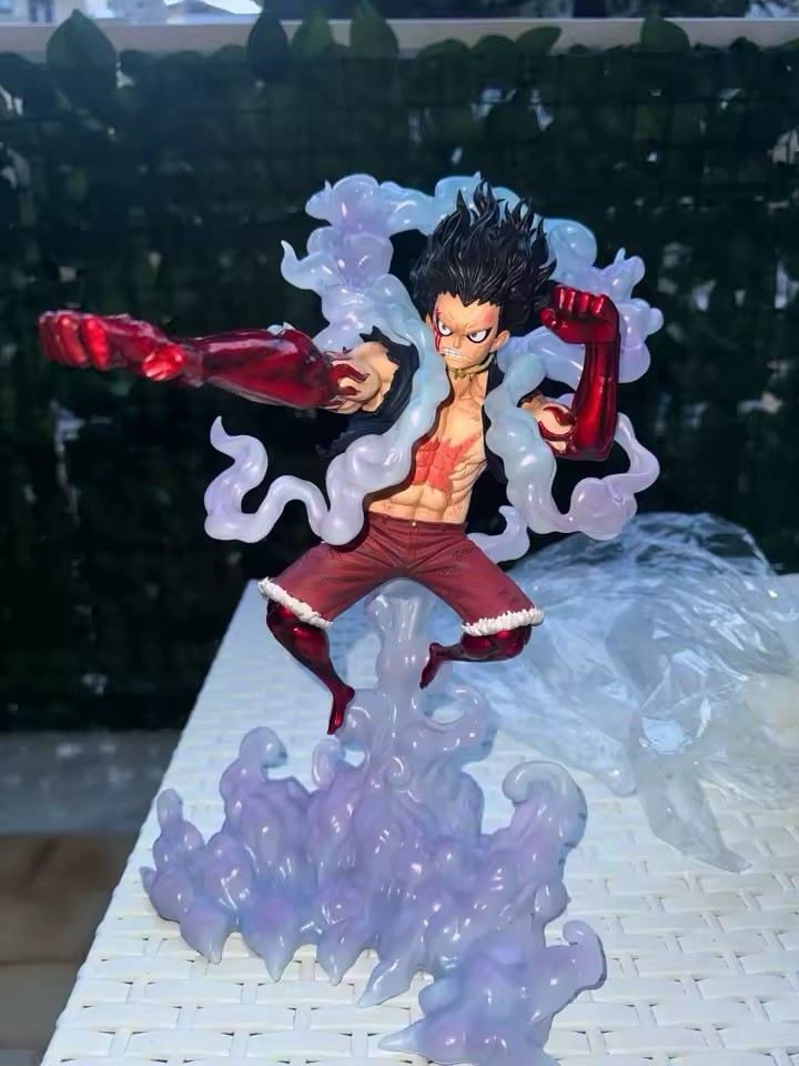 Figura One Piece Ruffy Luffy Gear 4 Snakeman 32 cm - Anime Manga Coleccionista Modelo