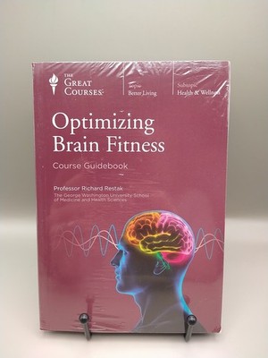 The Great Courses Optimizing Brain Fitness DVD Guidebook New Sealed Free Shippin