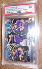 2019 Bowman Brendan Rodgers Colton Welker Roberto Ramos TP-COL Refractor /150 RC