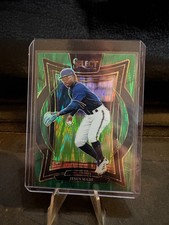 Jesus Made 2025 Select Baseball Green Shock Prizm