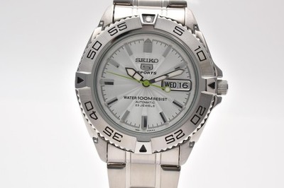 ▶️ Video [Almosut Unused] SEIKO 5 Sports 7S36-00Y0 Day Date Auto