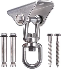 Stainless Steel Swing Hanger Heavy Duty Ceiling Swing Mount Free Swivel Swing Ho