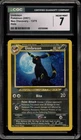 Pokemon Umbreon Neo Discovery Unlimited Holo Rare #13 CGC 7