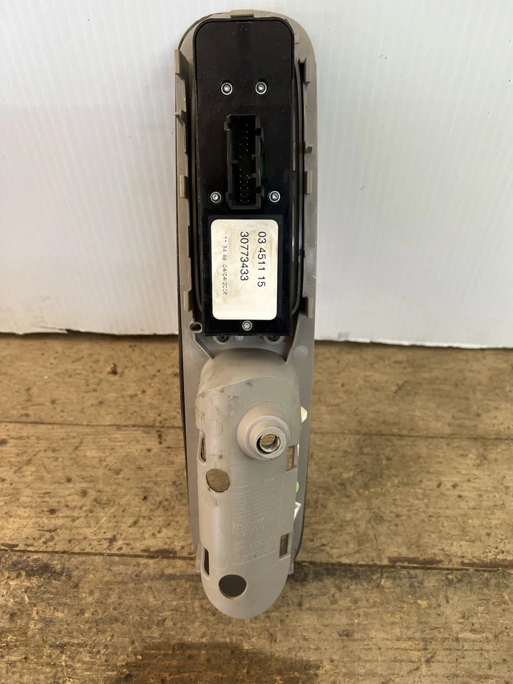 Interruptor maestro de ventana eléctrica Volvo C70 2006-2010 montaje grano de madera fabricante de equipos originales 2006-2010 Foto 4 de 4