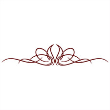 Vinyl Pinstripe Decal -many Sizes And Colors To Choose From- Free Us Shipping