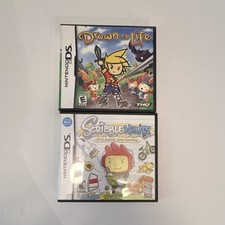 DS Games Bundle- Scribblenauts And Drawn To Life