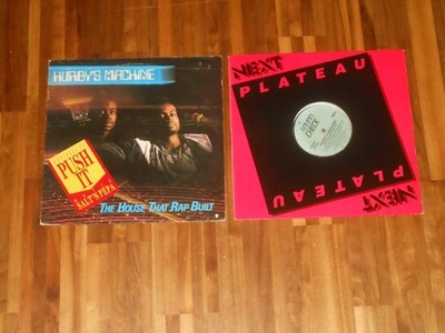 Hurby's Machine LP + 12'' Maxi - The House That Rap Built + I Got An Attitude