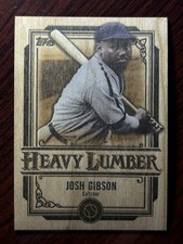 2025 Topps Update Josh Gibson Heavy Lumber SSP Case Hit HL-3 Homestead Grays